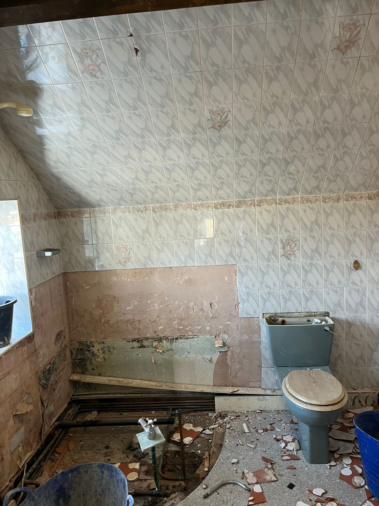 Property strip-out and clearance work in progress